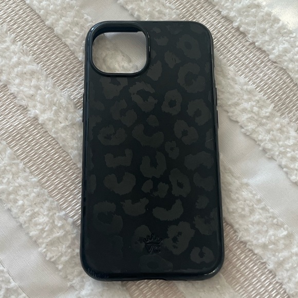 VELVET CAVIAR Black Leopard Cheetah Print iPhone 13 Case - Picture 2 of 6